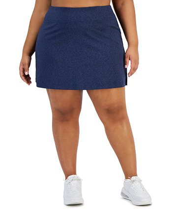 Plus Size Active Solid Pull-On Skort, Created for Macy's ID Ideology