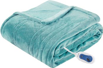 Plush Heated Throw Blanket - 70" x 60" Beautyrest