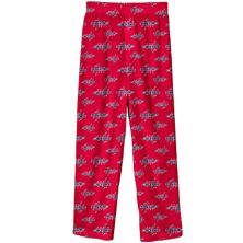 Preschool Red Washington Capitals Team Logo Printed Pajama Pants Outerstuff