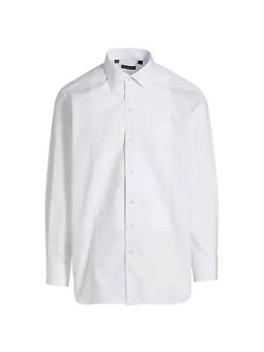 Piqué Formal Tuxedo Shirt Paul Stuart