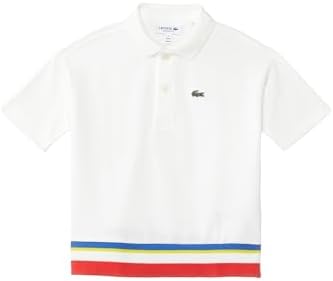 Lacoste Boys' Oversized Short Sleeve Color Blocked Polo Shirt Lacoste