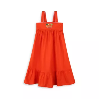 Little Girl's &amp; Girl's Pleated Cotton Dress KENZO