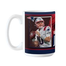 Mac Jones New England Patriots 15oz. Player Mug Unbranded