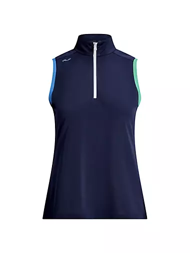 Женская Майка RLX Ralph Lauren Quarter-Zip Sleeveless RLX Ralph Lauren