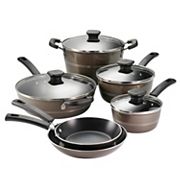 Tramontina Sicilia Aluminum Nonstick 10-Piece Cookware Set Tramontina