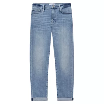 Укороченные джинсы Le Garcon со средней посадкой FRAME