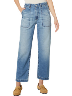 Analeigh High Rise Straight Utility Crop AG Jeans