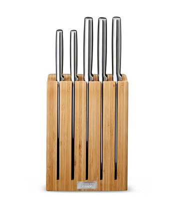 Elevate Steel Knives Набор бамбуковых блоков для ножей из 5 предметов Joseph Joseph
