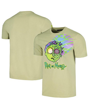 Мужская и женская оливковая футболка «Рик и Морти Морти» Freeze Max