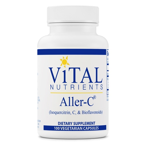 Vital Nutrients Aller-C — 100 вегетарианских капсул Vital Nutrients