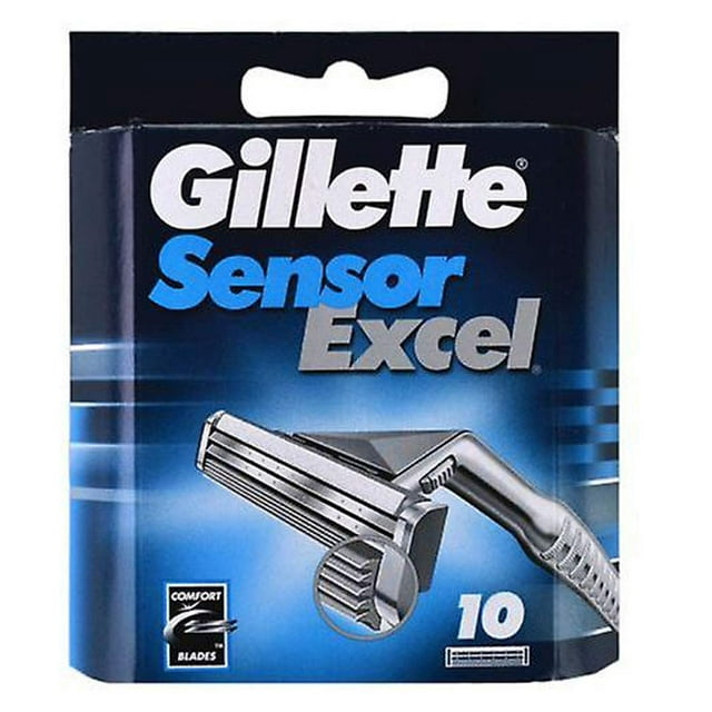 Gillette Sensor Excel Refill Blade Cartridges, 10 count Gillette