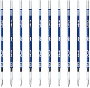 Zebra Ballpoint Pen Refill, Sarasa, NJK-0.4 Lead, Black, 10 Count BRNJK4BK Zebra Pen