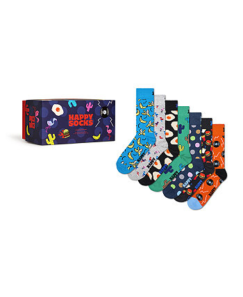 7-Pack Seven Days Socks Gift Set Happy Socks