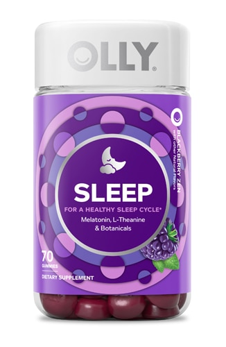 Olly Sleep Blackberry Zen — 70 жевательных конфет OLLY