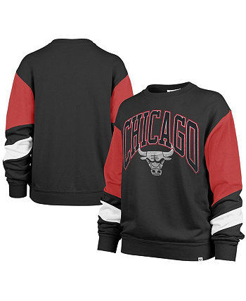 Женская черная толстовка Chicago Bulls 2023/24 City Edition Nova Crew '47 Brand