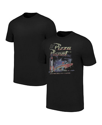 Men's and Women's Black Toy Story Pizza Planet Posse T-shirt Mad Engine