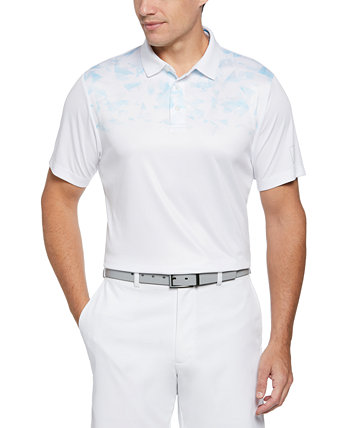 Мужская футболка-поло для гольфа с геометрическим принтом PGA TOUR PGA TOUR