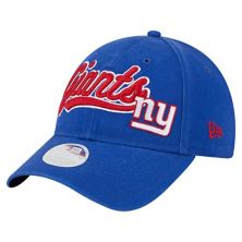 Women's New Era  Royal New York Giants Cheer 9FORTY Adjustable Hat New Era