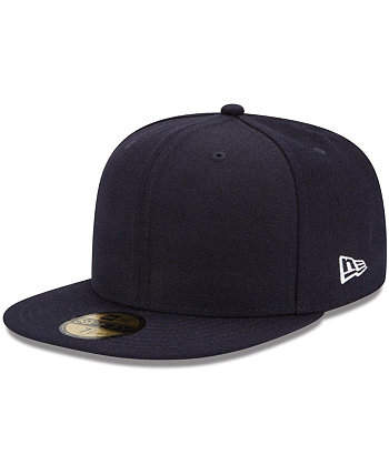 Men's Navy Blank 59FIFTY Fitted Hat New Era