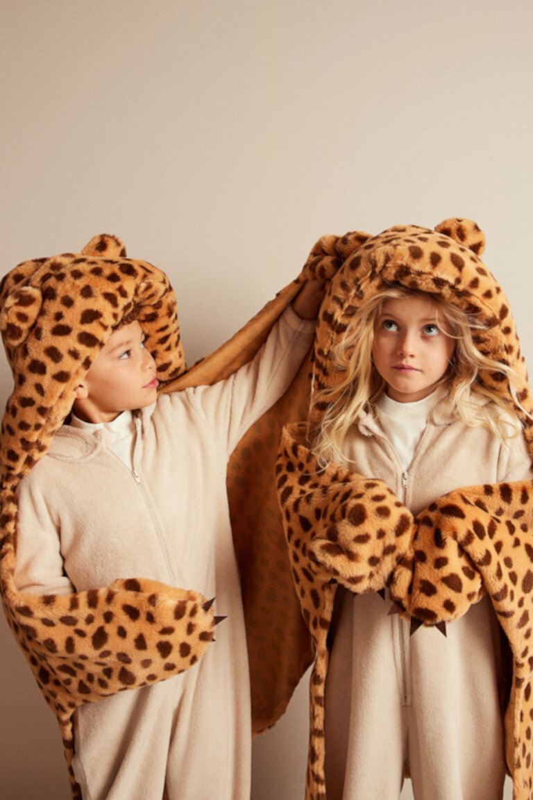 Детский Костюм-Плащ Леопард H&M Unisex H&M