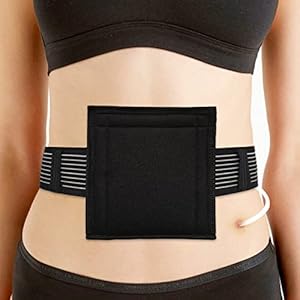 Abdominal Belt G Tube Holder with Sponge Peritoneal Dialysis Feeding Tube Peg J G-Tube Protector Nuring Supplies GoToHere