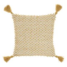 Mina Victory Outdoor Pillows Loop Stripes с кисточкой Внутренняя наружная декоративная подушка Mina Victory