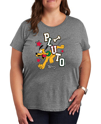 Женская Футболка Hybrid Apparel Plus Size Disney Pluto Hybrid Apparel