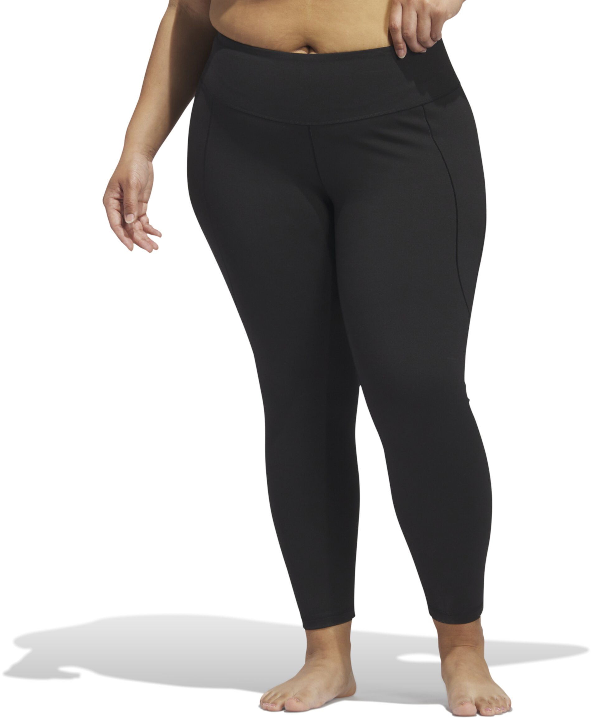 Женские Брюки Adidas Plus Size Studio 7/8 Adidas