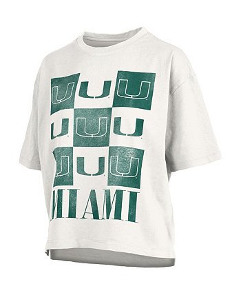 Женская белая футболка Miami Hurricanes Motley Crew Andy Pressbox