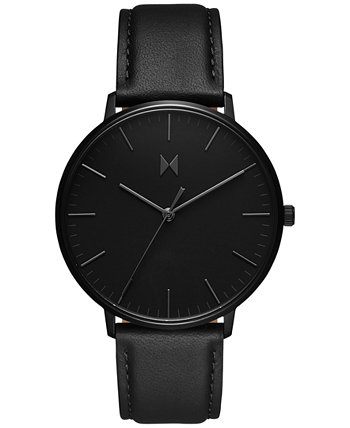 Мужские часы Legacy с черным кожаным ремешком, 42 мм MVMT