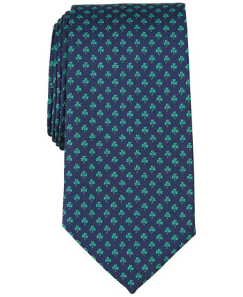 Мужской галстук с изображением трилистника, созданный для Macy's Club Room