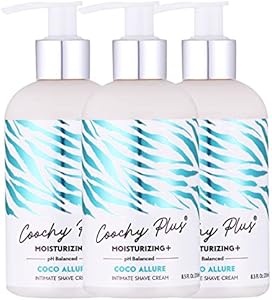 Крем для интимного бритья Coochy Plus COCO ALLURE, 2 упаковки, формула MOISTURIZING+ IntiMD