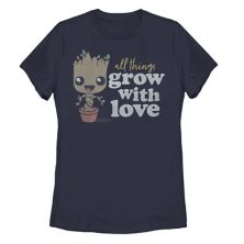 Детская футболка Guardians Of The Galaxy Grow With Love с рисунком Marvel