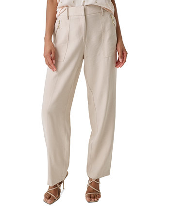 Женские брюки-карго с карманами на молнии Karl Lagerfeld Paris
