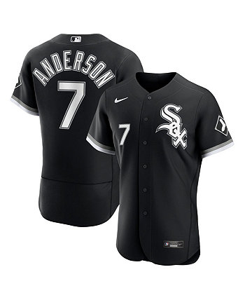 Мужская футболка Tim Anderson Black Chicago White Sox Alternative Authentic Player Jersey Nike