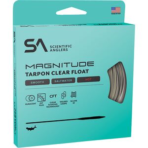 Magnitude Smooth Tarpon 12ft Clear Float Tip Line Scientific Anglers