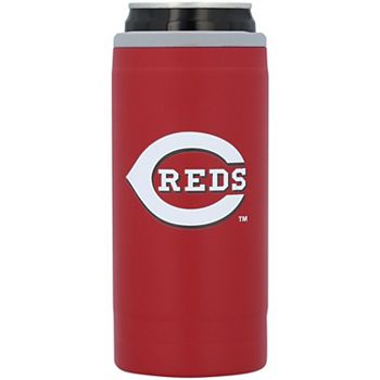 Cincinnati Reds 12oz. Flipside Powdercoat Slim Can Cooler Logo Brand