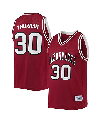 Мужская памятная классическая баскетбольная майка Scotty Thurman Cardinal Arkansas Razorbacks Alumni Original Retro Brand