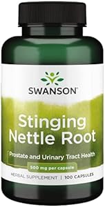 Stinging Nettle Root 500 mg 100 Caps Swanson