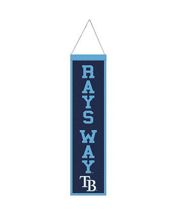 Tampa Bay Rays 8" x 32" Slogan Wool Banner Wincraft