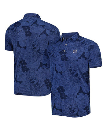 Рубашка поло мужская темно-синяя New York Yankees Miramar Blooms Tommy Bahama