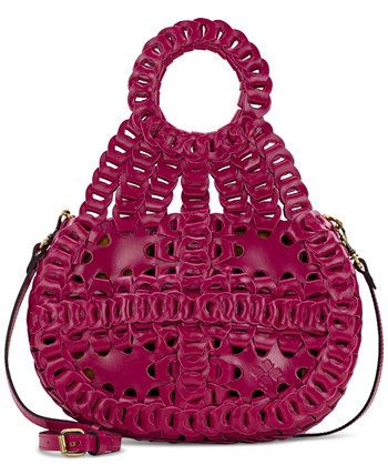 Ticci Chain-Link Leather Crossbody Bag Patricia Nash
