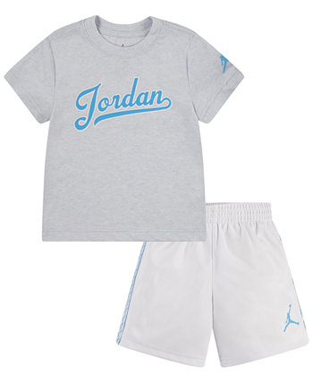Футболка и шорты «Самый ценный игрок полета» для мальчиков, комплект из 2 предметов Jordan