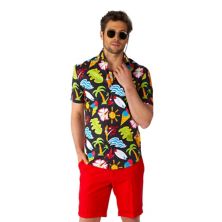 Мужская пляжная рубашка на пуговицах OppoSuits OppoSuits