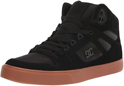 Кроссовки DC Men's Pure High Top WC для скейтбординга и повседневной носки Dc