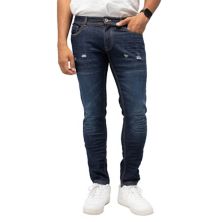 Men's Skinny Contrast Neon Stitch Flex Jeans RawX
