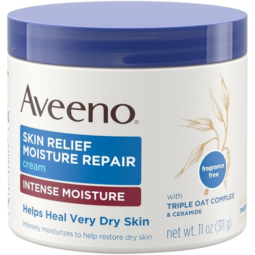 Aveeno Skin Relief Moisture Repair Cream Интенсивное увлажнение -- 11 унций Aveeno