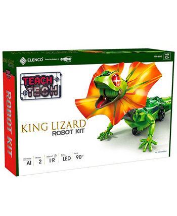 King Lizard Robot Kit Интерактивный Lizard Robot Kit Stem Развивающие игрушки Redbox