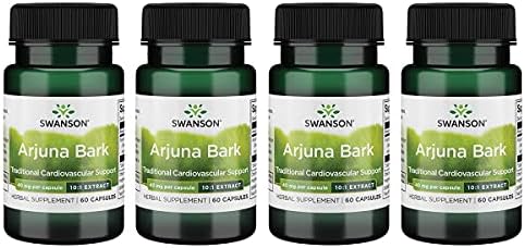 Swanson Full Spectrum Arjuna Bark (10:1) 40 Milligrams 60 Capsules Swanson