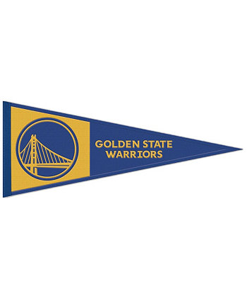 Шерстяной вымпел с основным логотипом Golden State Warriors размером 13 x 32 дюйма Wincraft